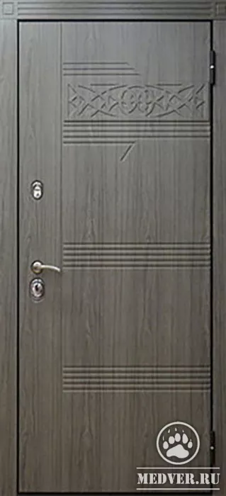 Современная дверь в квартиру-29